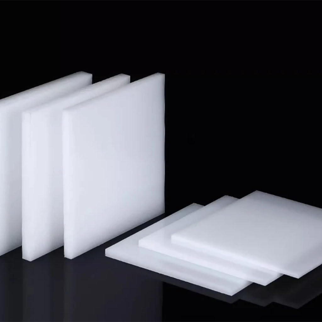 1Pcs White PA66 Nylon Plate, Thick 8mm 10 12 Mm Plastic Block PA Panel Board MC Insulating Rubber Sheet(12mm)