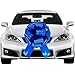 1Pcs Giant Blue Bow 14 Inch Big Gift Bow Large Pull Bow,Great Gift Bows for appliances,Bikes,Table Decorations and Party Events (Metallic Blue)