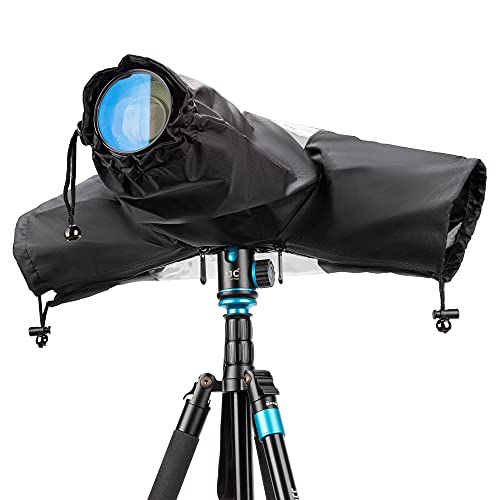 Professional Waterproof Camera Rain Cover for Canon for Nikon for Sony for Fujifilm and More DSLR Mirrorless Cameras with Lens, Camera Accessories for Photography by Kiorafoto - Used condition - US$12.62