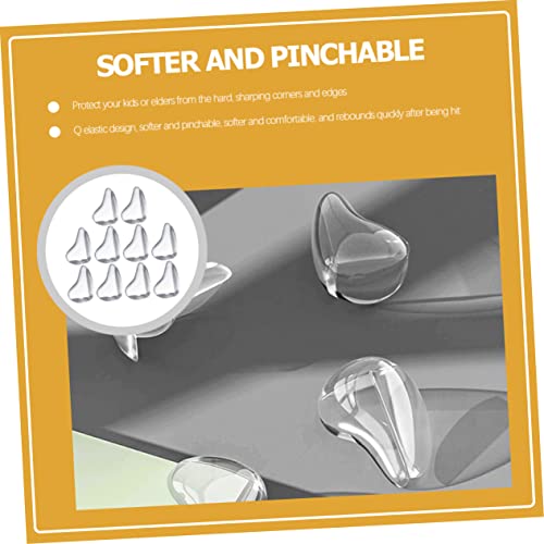 Silicone transparente pour bébés x40 protections de table - 8