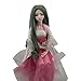 Lllunimon 1/3 BJD SD Poupée Perruque, Fibre Synthétique Résistante À La Chaleur Vert Long Cheveux Ondulés Poupée Perruques Filles Cadeau