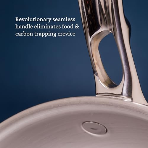 Image of Thomas Keller Insignia by Hestan - Stainless Steel Frying Pan Set, Induction Cooktop Compatible, 11'' & 12.5''