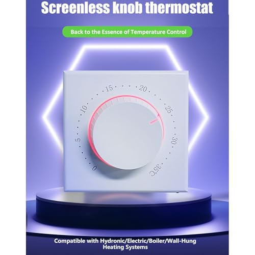 Thermostat plancher chauffant eau bouton vintage SEAFRONT - 8