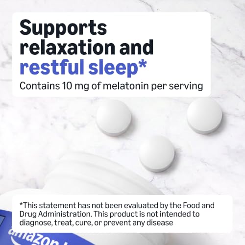 Amazon Basics Extra Strength Melatonin Tablets