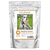 Healthy Breeds Miniature Schnauzer Healthy Treats Premium Protein Bites Chicken Dog Treats 10 oz