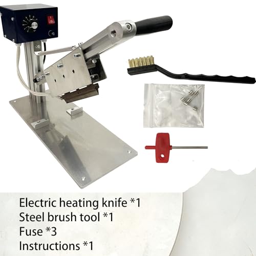 INTBUYING 220V Electric Heat Cutting Knife 300W Power Cutting length 6" Heat Cutting Knife for Braided Tape