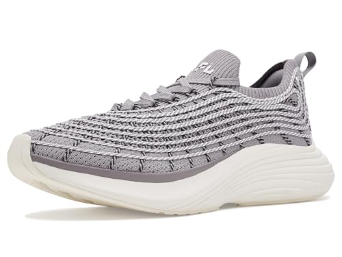 Athletic Propulsion Labs (APL), Men's, Techloom Zipline, Shark/Ivory/Anthracite, 10.5, Medium