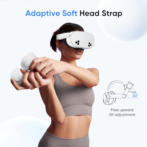 Image of Sonicgrace S3 Air Comfort Head Strap Compatible with Meta Quest 3 and Quest 3S, Adjustable Lightweight Durable Replacement Strap Accessories