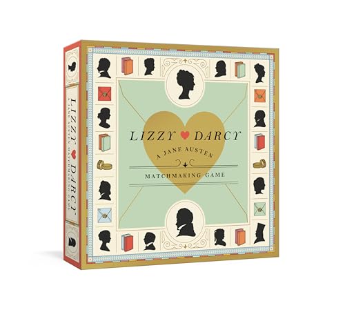 Clarkson Potter Lizzy Loves Darcy: A Jane Austen Matchmaking Game: Board Games