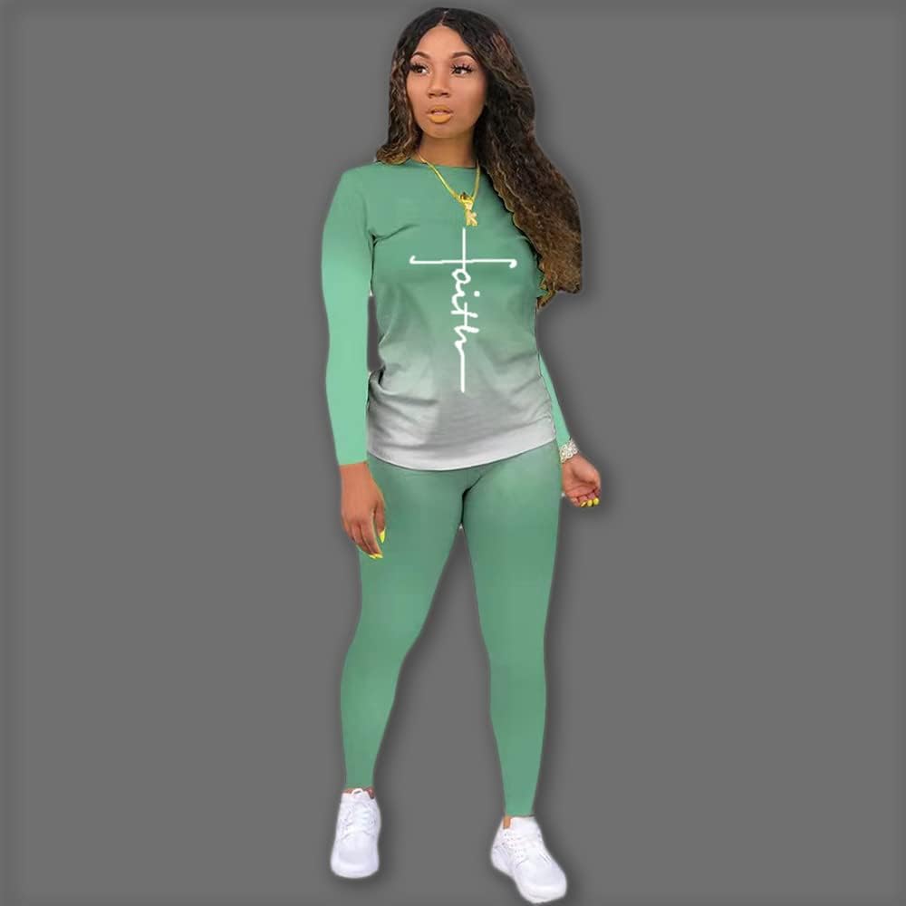 Miniatura 2 de Conjunto deportivo de 2 piezas para mujer, teñido anudado, sexy, ajustado, manga larga, sudadera y pantalones