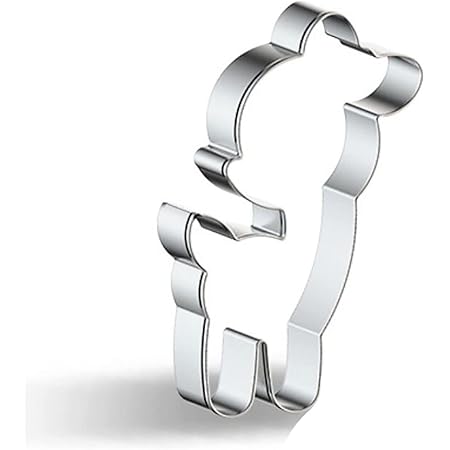 Cartoon Sika Deer Spotted Deer Shape Cookie Cutter