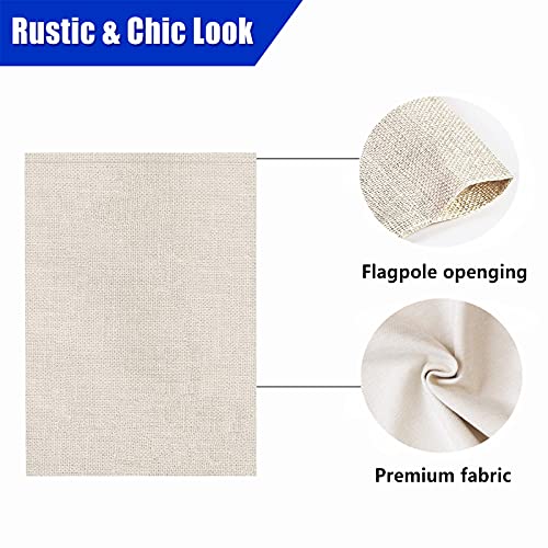 Covido Hello Autumn Cardinal Red Birds Decorative Garden Flag, Fall Maple Leaves Yard Outside Decoration, Buffalo Plaid Check Farmhouse Outdoor Small Burlap Home Decor Double Sided 12X18 #TOP2