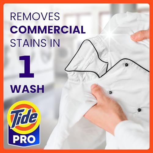 Tide Professional Commercial Liquid Laundry Detergent, 80 loads, 105 Fl oz, For Business Use Pack of 4 - Thumbnail 3