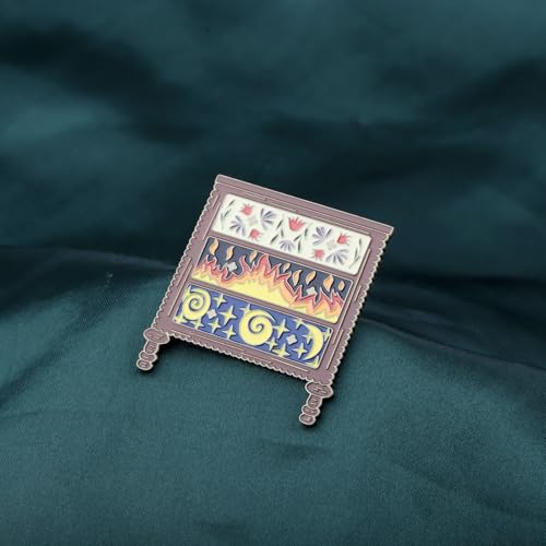 Image of PLITI Literary Inspired Gift Bookworm Gift Dresser Inspired Brooch Pin For Book Lover
