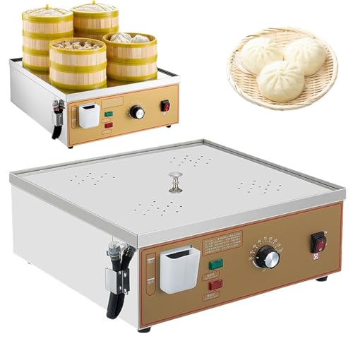 QINPI Dampfbrötchenmaschine mit 4 Löchern