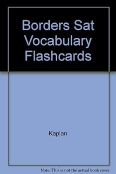 Paperback Borders SAT Vocabulary Flashcards Book