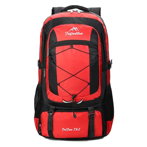 Mochila de senderismo 75L impermeable para hombre y mujer miniatura 1
