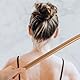 Lurrose Bambus-Muskelmassagestab - Massagewerkzeuge, Massagestange, Massagerolle und Guasha-Holz-Stick-Werkzeuge