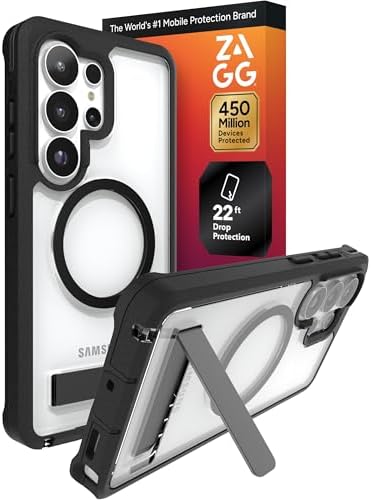 ZAGG Rainier Snap Samsung Galaxy S26 Ultra Case with Kickstand - ...
