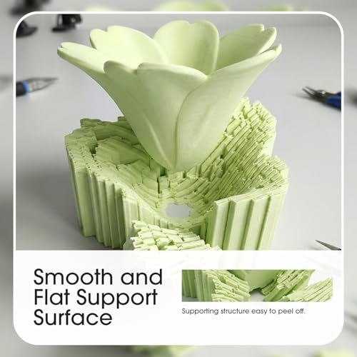 eSUN Upgraded Matte PLA Filament 1.75mm, Matte PLA 3D Drucker Filament, glanzfreie Farbe, mattierte Textur, 1KG pro Spule, 4 Spulen für 3D Drucker, Dunkelschwarz