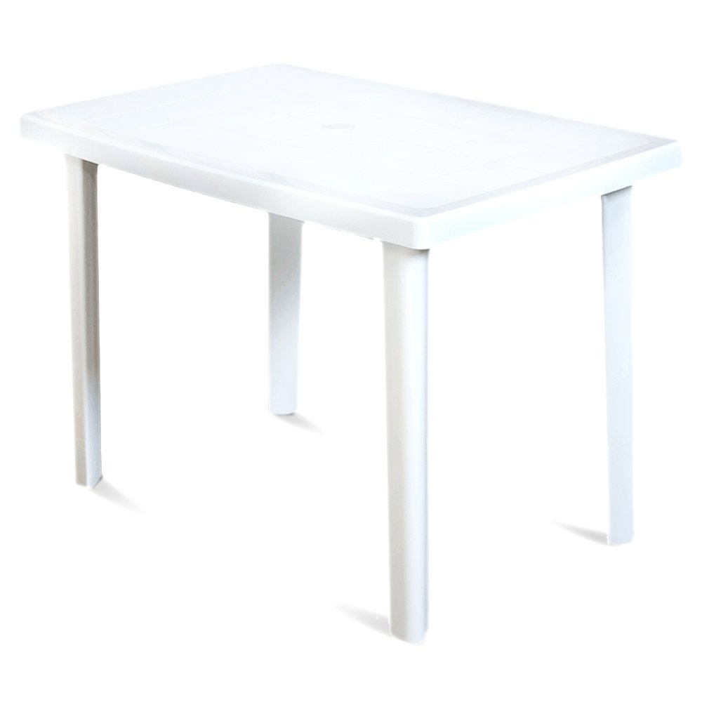 Areta ARE021 Tavolo Marte, Bianco, 100 x 67 x 72 cm