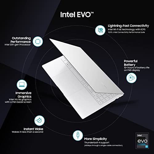 Image of (Refurbished) Samsung Galaxy Book2 Pro Intel 12th Gen i7 EvoTM 33.78cm (13.3 inch) AMOLED Thin & Light Laptop (16 GB /512 GB SSD /Windows 11 /MS Office /Backlit KB /Fingerprint Sensor /Silver /0.87Kg), NP930XED-KB2IN