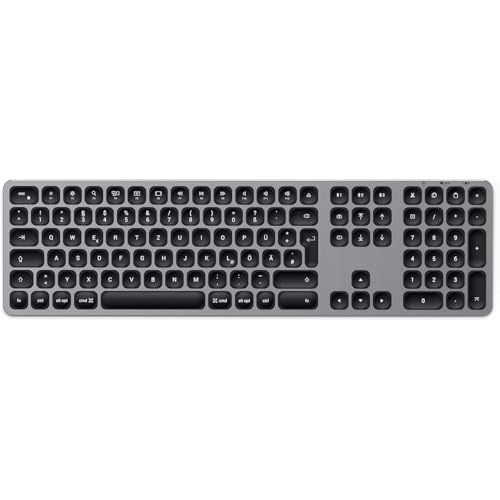 Clavier Bluetooth QWERTZ DE Satechi multi-appareils rechargeable en USB-C