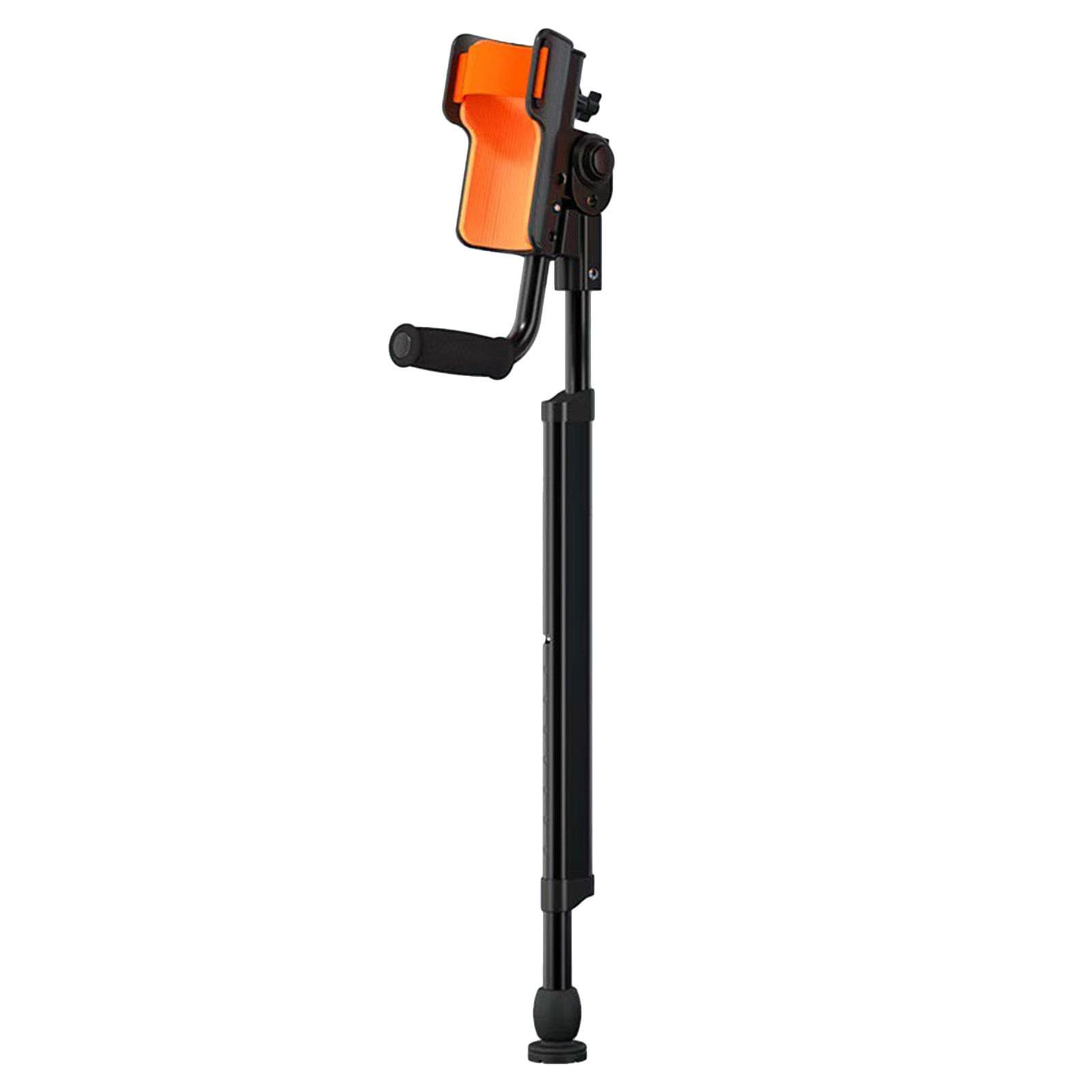 POPETPOP Stampella da Avambraccio con Supporto Ergonomico Portatile Pieghevole Regolabile in Altezza e Cuscinetto in Eva Leggera per Uso Esterno e Viaggio