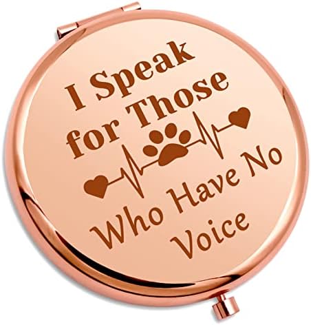 Mothers Day Veterinarian Gifts for Women Animal Rescue Gift Compact Mirror Vet Tech Gift for Animal Lover Pet Owner Dog Mom Veterinary Medicine Graduation Gift Appreciation Gift Compact Makeup Mirror