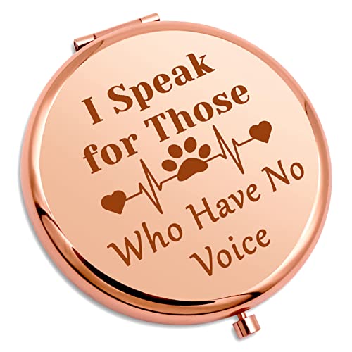 Mothers Day Veterinarian Gifts For Women Animal Rescue Gift Compact Mirror Vet Tech Gift For Animal Lover Pet Owner Dog Mom Veterinary Medicine Graduation Gift Appreciation Gift Compact Makeup Mirror #TOP14