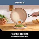 Ninja Pots and Pans Set Non Stick, Extended Life Select Ceramic Cookware Set, 10-Piece Nonstick, PFOA Free, Oven Safe to 350°F, Induction Compatible, CK89010CBF (Canadian Version)