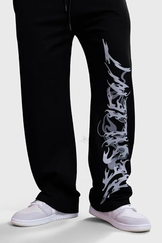 Image of FUAARK Men's Straight Tracks Oversized Cotton Terry Gym & Streetwear Pants