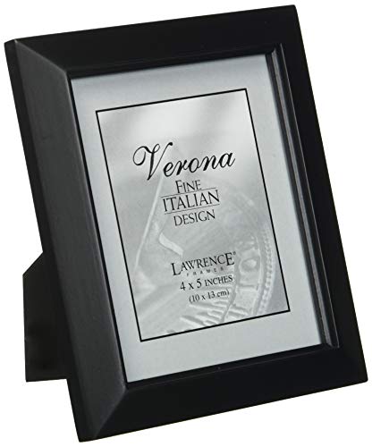 Lawrence Frames Black Wood 4x5 Picture Frame - Estero Collection - //coolthings.us