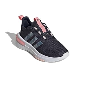 adidas Racer TR23 Sneaker, Ink/Semi Pink Spark/Sandy Pink, 6 US Unisex Big Kid