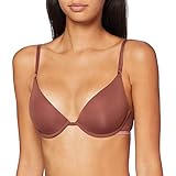 secret bhajanpura  women\'secret Damen Push-up-BH mit Polsterung und Mikroring mit zweifarbigem Detail. Not Applicable, Tostado, 95B