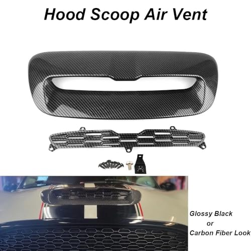 Écope de capot carbone pour Mini Cooper S R56 : finition premium ABS - 2