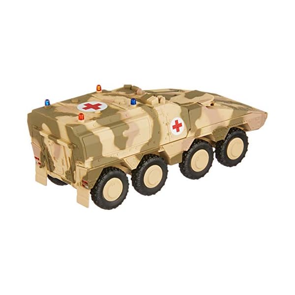 herpa 745161 -  GTK Boxer Sanitätsfahrzeug Fahrzeug, dekoriert, Beige – Bild 3