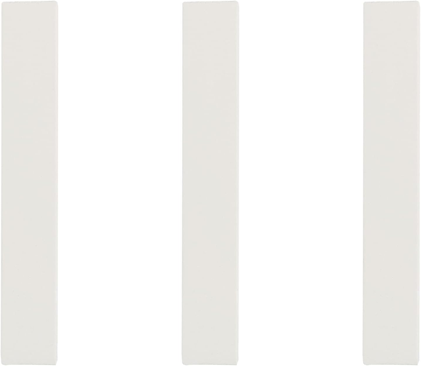 Soho Urban Artist Charcoal Sketch Squares - Drawing Charcoal for Artists, Students, Blending, Live Figure Drawing, & More! - [White - 3 Pack]