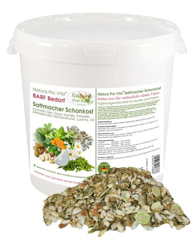 Barf Gemüse für Hunde kalorienarme Diät Sattmacher Schonkost hilft beim Abnehmen von Hunden Natura Pro Vita 1kg