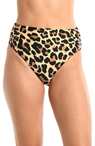 Bas de maillot de bain taille moyenne La Blanca pour femme en tissu classique