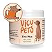 Vicupets Zink Plus | Zink für Hunde | Vitamine für Hunde | Vitamintabletten fürs Immunsystem gegen Haarausfall Hund, trockene Haut und Juckreiz | 100% Natürlich | 120 Stück | Made in Germany