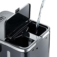 GRAEF. Filterkaffeemaschine FK502 Schwarz 1,25 Liter, 10 Tassen, Warmhaltefunktion, Timer, automatisches Abschalten, Brühkopf zur optimalen Extraktion, Vorbrühen für volles Aroma – Ansicht 4