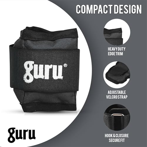 Image of GURU Ankle Weights Pack of 2 Pieces, Wrist Strap For Gym Ankle Weight Cuff For Men & Women For Training, Workout
