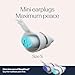 Alpine SleepDeep Mini - Soft Ear Plugs for Sleeping and Concentration - New 3D Oval Shape and Noise Reducing Gel for Better Attenuation - 27dB - Ideal for Side Sleeper - 1-Pair Reusable: S