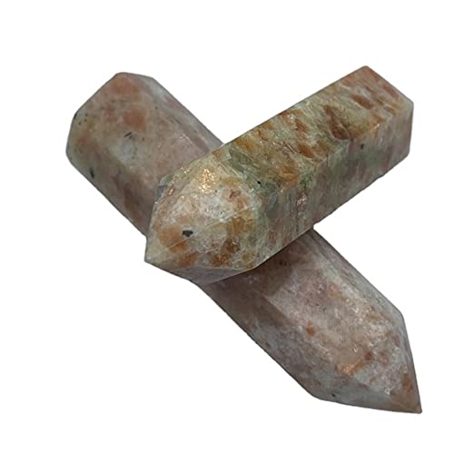 Pierre de soleil naturelle AMUCK 5-6 cm | Pointe en cristal fait main