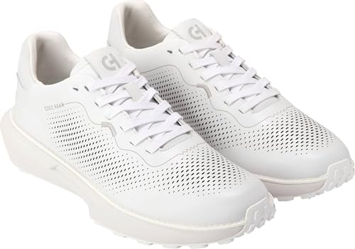 [Cole Haan] �X�j�[�J�[�u�[�c Grandpro Ashland Laser Perforated �����Y �z���C�g/�j���o�X�N���E�h 25.5 cm