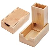 UNICRAFTALE Torre de dados plegable, bandeja de dados de madera, plegable, castillo rodante, portátil, mesa para jugar, organizador de RPG, listo para regalo, 14 x 8 x 4,65 cm