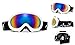 Cloud 9 - Kids Boys and Girls Snow Goggles "Shifty" Anti-Fog Dual Lens UV400 Snowboarding Popular Colors (1 Pair Only)