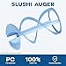 Replacement Auger for Ninja Slushie FS301 & FS300, integrated casting is BPA free Replacement Parts,Slushie Machine Accessories (Sky blue)
