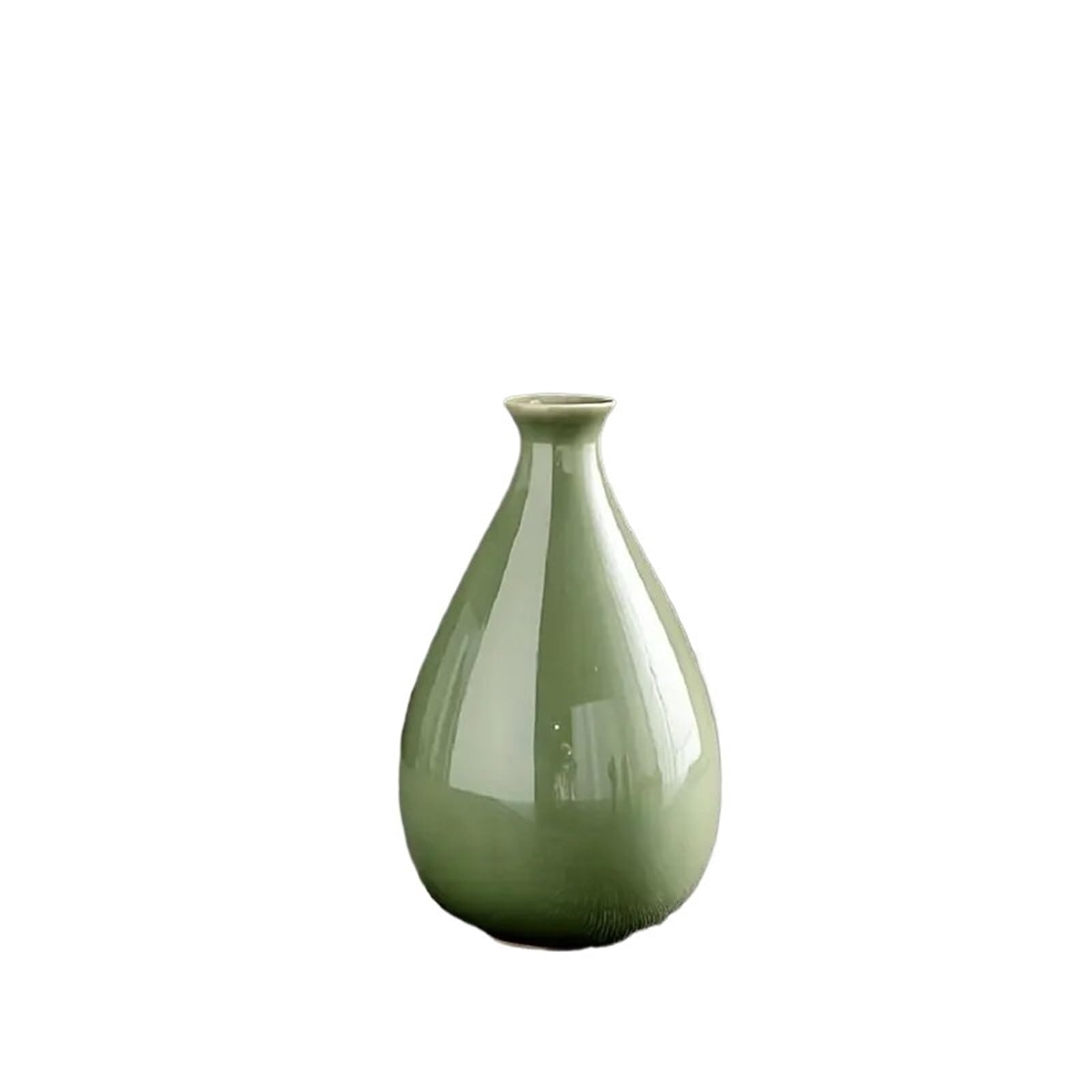 Vase en céramique vert élégant pour sublimer votre décoration de table au quotidien